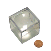 Box with magnifier top 28x28x26mm, 48 pcs