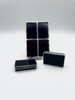 Gemstone box black 53x34x12mm; Boîte de pierres précieuses noir 53x34x12mm
