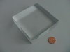solid acrylic block 80x80x20mm/ socle en verre