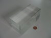 Acrylic cube column 60x30x125mm, Colonne acrylique cube