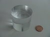 Acrylic glass round pillar ø40mm/40mm, Le verre acrylique pilier rond
