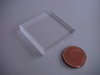 Acrylic glass base 30x30x5mm, Le verre acrylique de base