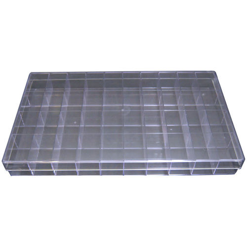 Special offer - crystal clear box with 40 compartments